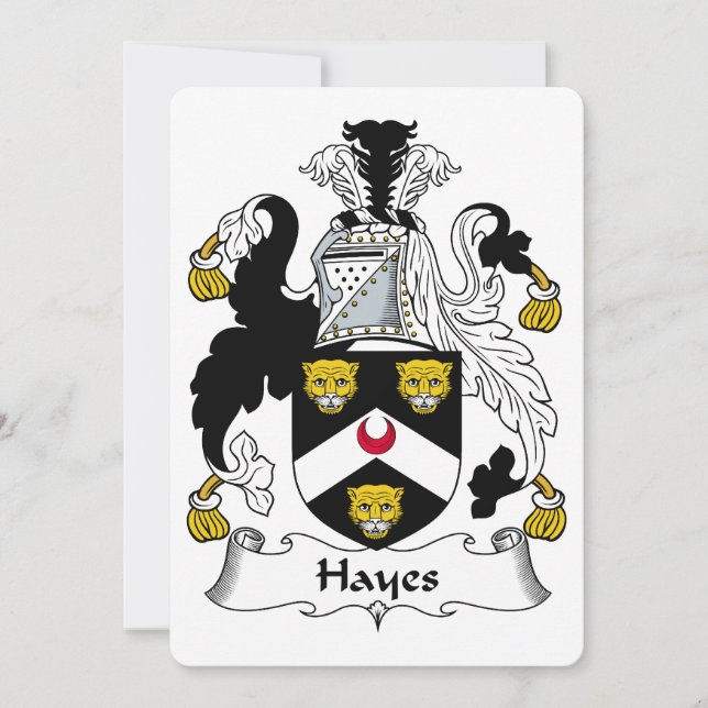 Hayes Family Crest (Voorkant)