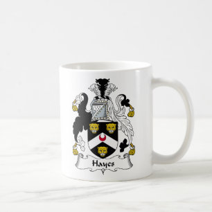 Hayes Family Crest Koffiemok