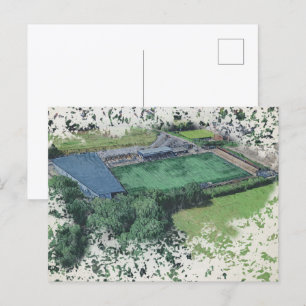 Hayes Lane Stadion Luchtfoto – Bromley Briefkaart