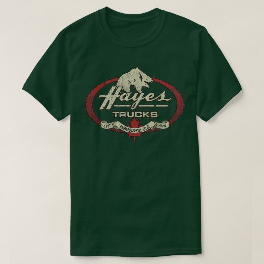 Hayes Trucks 1971 T-shirt (Design voorkant)