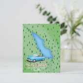 Hayeswater Lake District kaart reisposter (Staand voorkant)