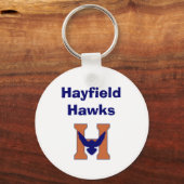 Hayfield Hawks Sleutelhanger (Voorkant)