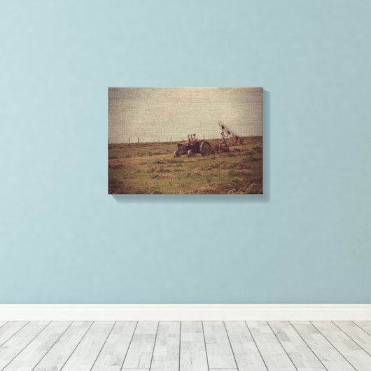 Haying Canvas Afdruk (Insitu (Houten vloer))