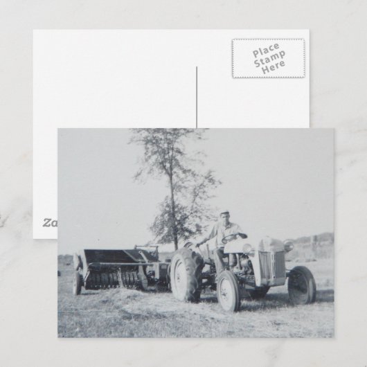 Haying in de jaren 60 briefkaart (Voorkant / Achterkant)