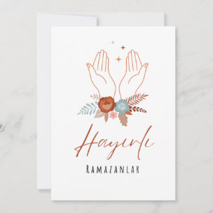 Hayırlı Ramazanlar Happy Ramazan Kaart