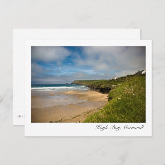 Hayle Bay, Cornwall Briefkaart (Voorkant / Achterkant)