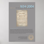 Haym Salomon's Ketubah, 1777 Poster (Voorkant)