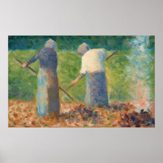 Haymakers bij Montfermeil Poster (Voorkant)