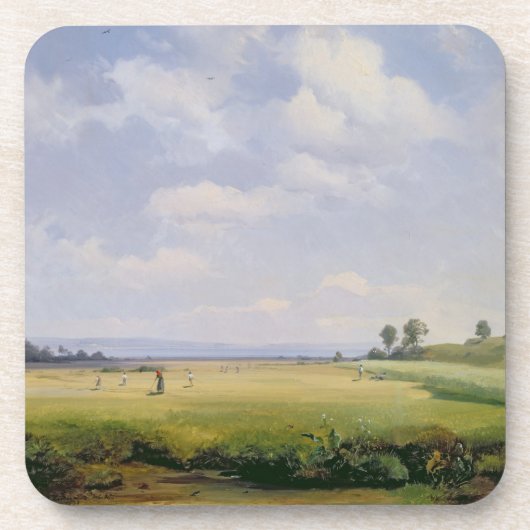 Haymaking, 1838 (olie op doek) bier onderzetter (Voorkant)
