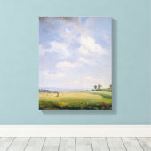 Haymaking, 1838 (olie op doek) canvas afdruk (Insitu (Houten vloer))