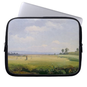 Haymaking, 1838 (olie op doek) laptop sleeve