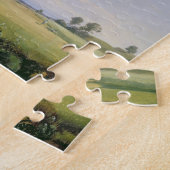 Haymaking, 1838 (olie op doek) legpuzzel (Zijkant)