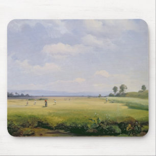 Haymaking, 1838 (olie op doek) muismat