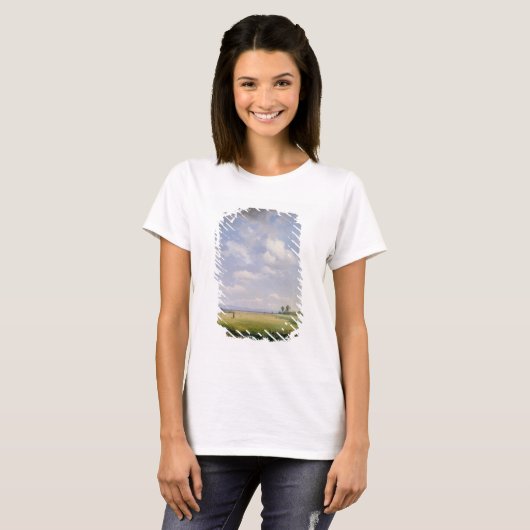Haymaking, 1838 (olie op doek) t-shirt (Voorkant volledig)