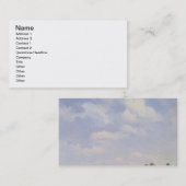 Haymaking, 1838 (olie op doek) visitekaartje (Voorkant / Achterkant)