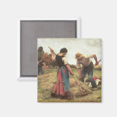 Haymaking, 1880 magneet (Voorkant / Achterkant)