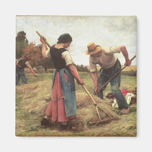 Haymaking, 1880 magneet (Voorkant)