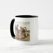 Haymaking, 1880 mok (Voorkant links)