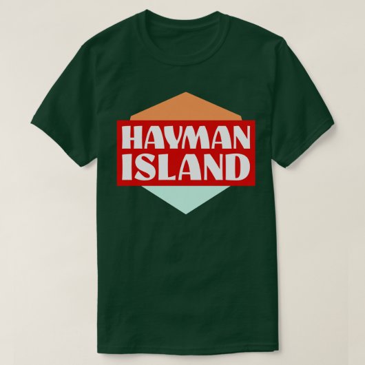 Haymaneiland T-shirt (Design voorkant)