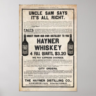  Hayner Whiskey Print