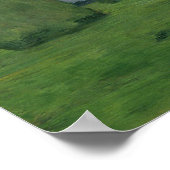 Hayricks in Dusk, 1899 Poster (Hoek)