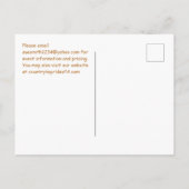 Hayride Country Beren Autumn Invitation Briefkaart (Achterkant)