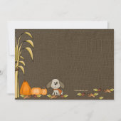 Hayrides for Sale Invitation Kaart (Achterkant)