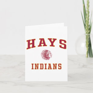 Hays High School Indianen _1 Kaart