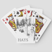 HAYS speelkaarten (Achterkant)
