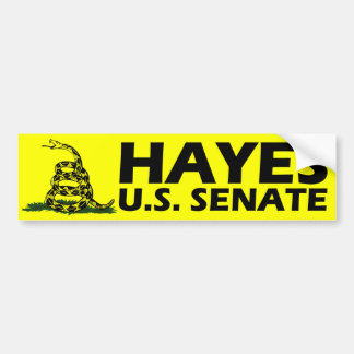 HAYS VOOR U.S. SENATE Bumpersticker
