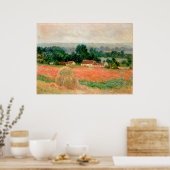 Haystack bij Giverny, Claude Monet Poster (Keuken)
