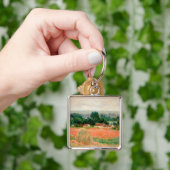 Haystack bij Giverny, Claude Monet Sleutelhanger (Hand)