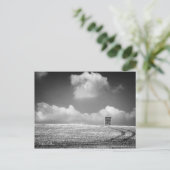 Haystack en Tracks briefkaart (Staand voorkant)