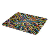 Haystack in Black 6 x 7 Deco Glass Cutting Board Snijplank (Hoek)