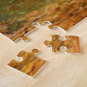 Haystack in Giverny Monet Fine Art Legpuzzel (Zijkant)