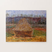 Haystack in Giverny Monet Fine Art Legpuzzel (Horizontaal)