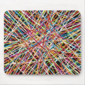 Haystack in Red Mousepad Muismat (Voorkant)