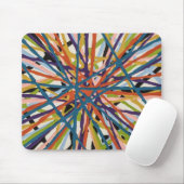 Haystack in Witte Mousepad Muismat (Met muis)