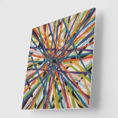 Haystack in Witte Wandklok (Hoek)