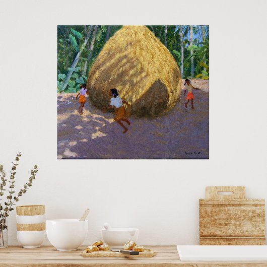 Haystack Kerala Poster (Keuken)