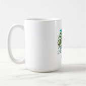Haystack Mountain Vermont USA Ski logo Koffiemok (Links)