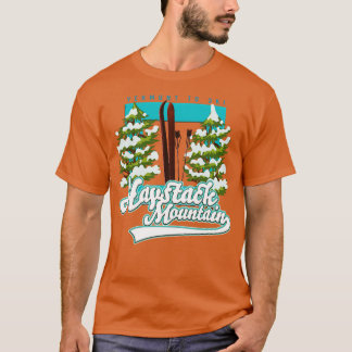 Haystack Mountain Vermont USA Ski T-shirt