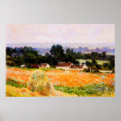 Haystack op Giverny,1886 Poster (Voorkant)