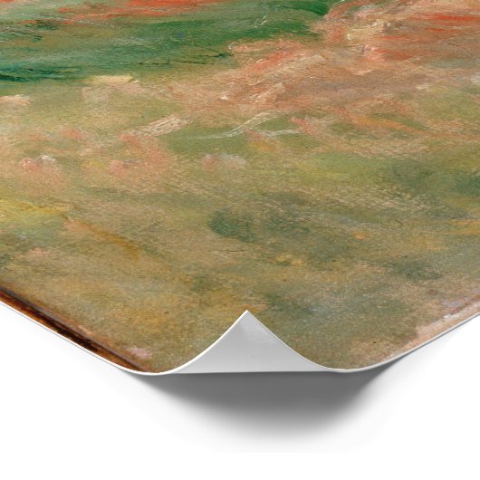 Haystack op Giverny Poster (Hoek)