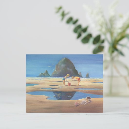 HAYSTACK ROCK 2 VAN SHARON SHARPE BRIEFKAART (Staand voorkant)