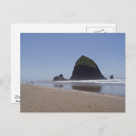 Haystack Rock Briefkaart (Voorkant / Achterkant)
