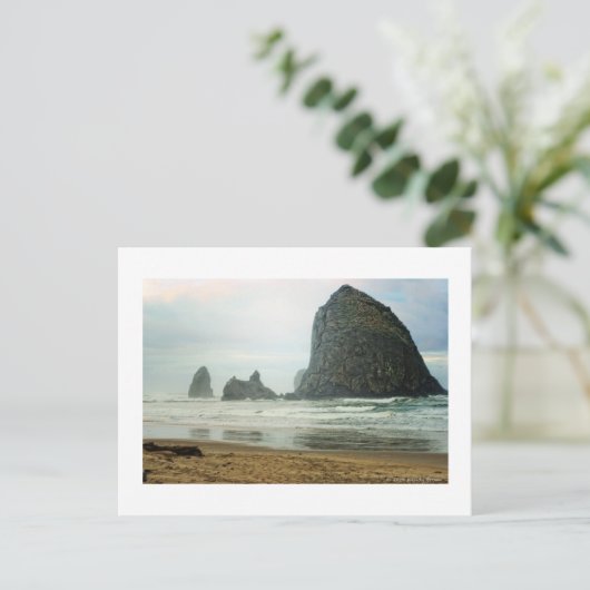 Haystack Rock Briefkaart (Staand voorkant)