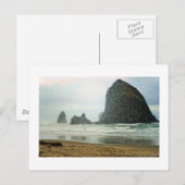 Haystack Rock Briefkaart (Voorkant / Achterkant)