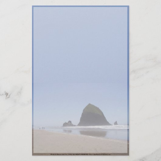 Haystack Rock Briefpapier (Voorkant)