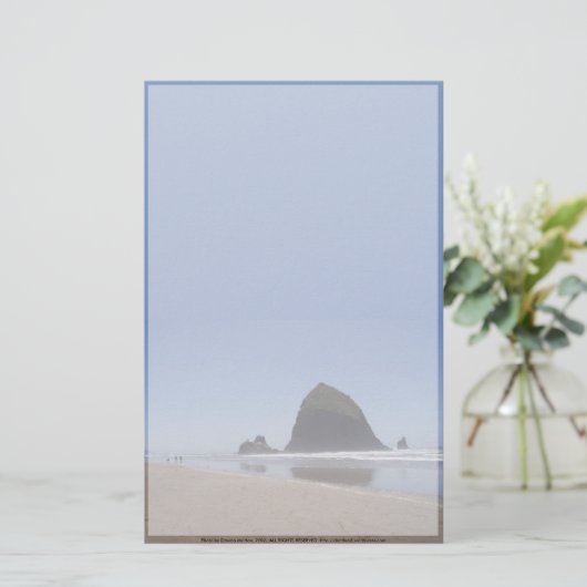 Haystack Rock Briefpapier (Staand voorkant)